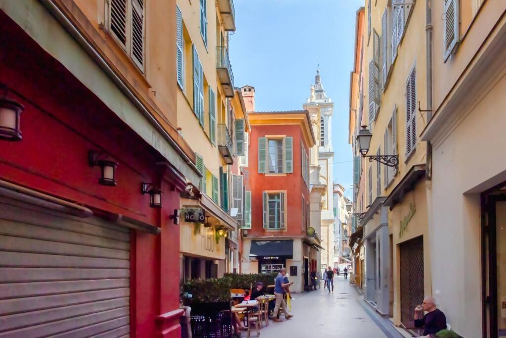 니스 L23 Rossetti Old Town 3 Min To The Sea/Ac & Wifi 아파트 외부 사진